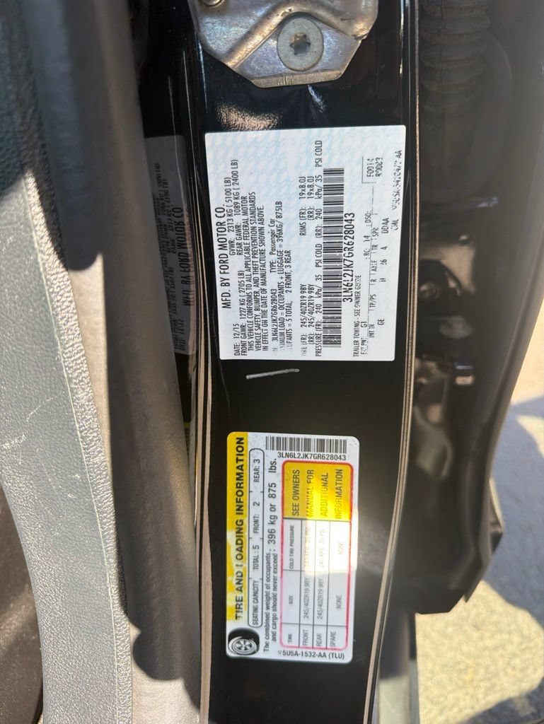 Used 2016 Lincoln MKZ AWD w/ Equipment Group 300A Reserve image 55