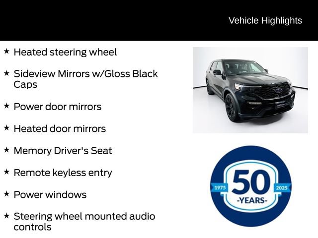 Certified 2022 Ford Explorer ST w/ Equipment Group 401A AWD/4WD image 31