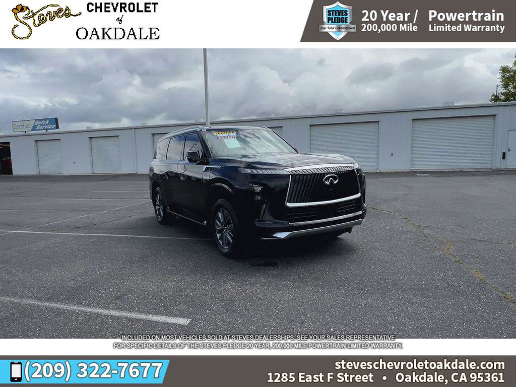 Used 2025 INFINITI QX80 Pure w/ Cargo Package RWD image 3