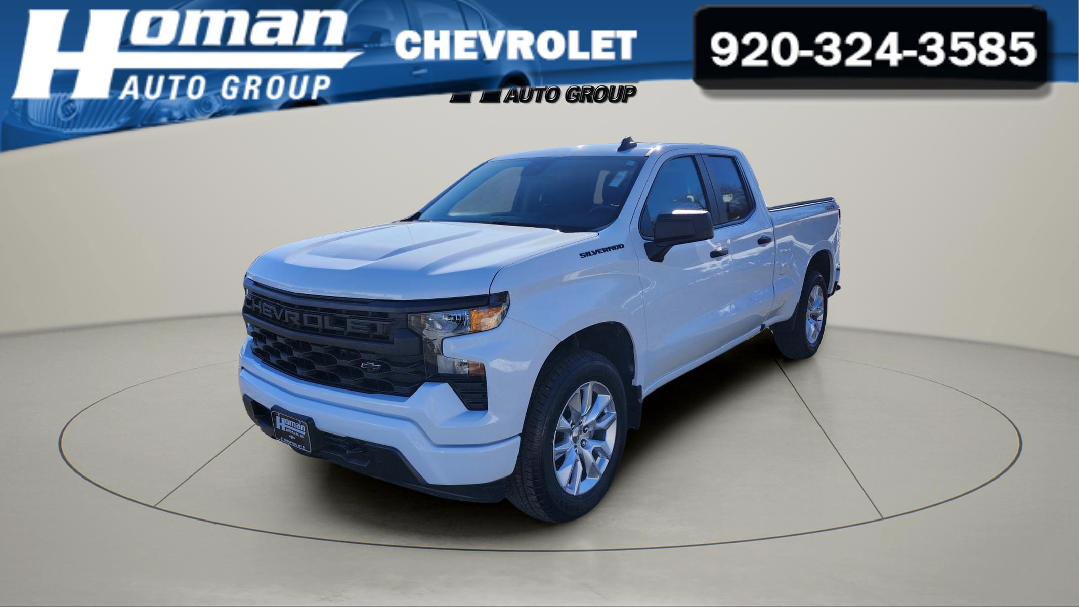 Used 2023 Chevrolet Silverado 1500 Custom w/ LPO, Dark Essentials Package AWD/4WD image 1