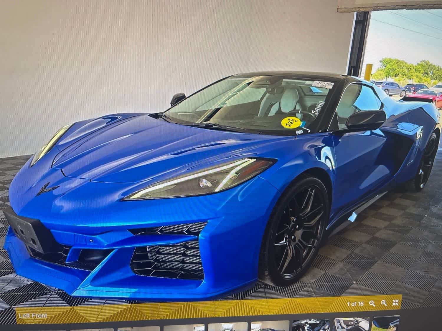 Used 2024 Chevrolet Corvette Z06 w/ Stealth Interior Trim Package RWD image 15
