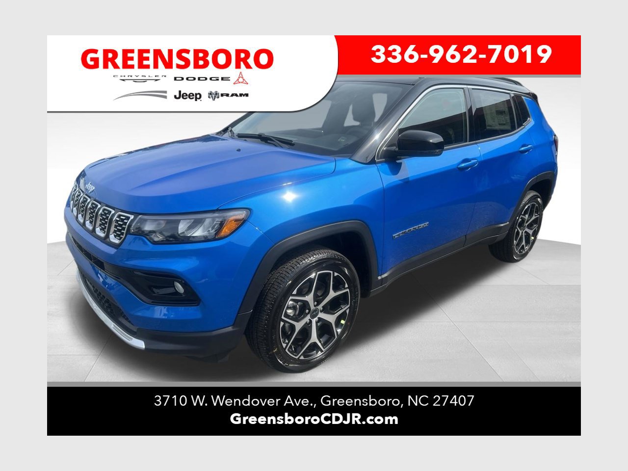 New 2026 Jeep Compass Limited AWD/4WD 360° Tour