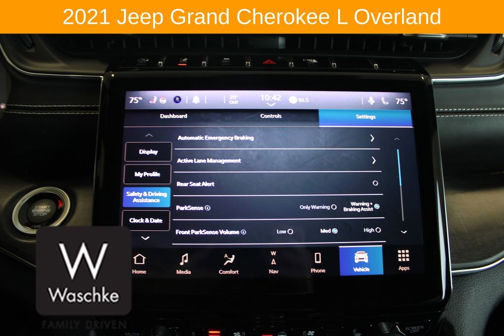 Used 2021 Jeep Grand Cherokee L Overland AWD/4WD image 62