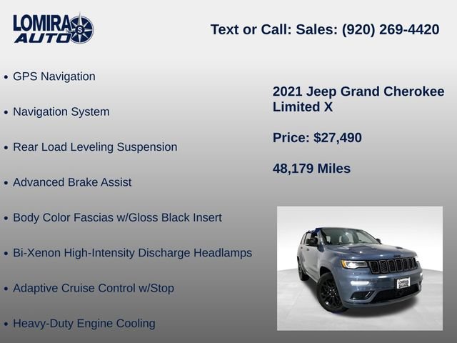 Used 2021 Jeep Grand Cherokee Limited X AWD/4WD image 39