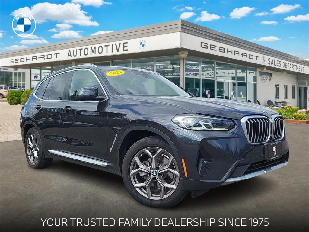 Used 2022 BMW X3 xDrive30i w/ Premium Package 2