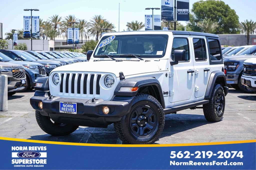 Used 2023 Jeep Wrangler Unlimited Sport