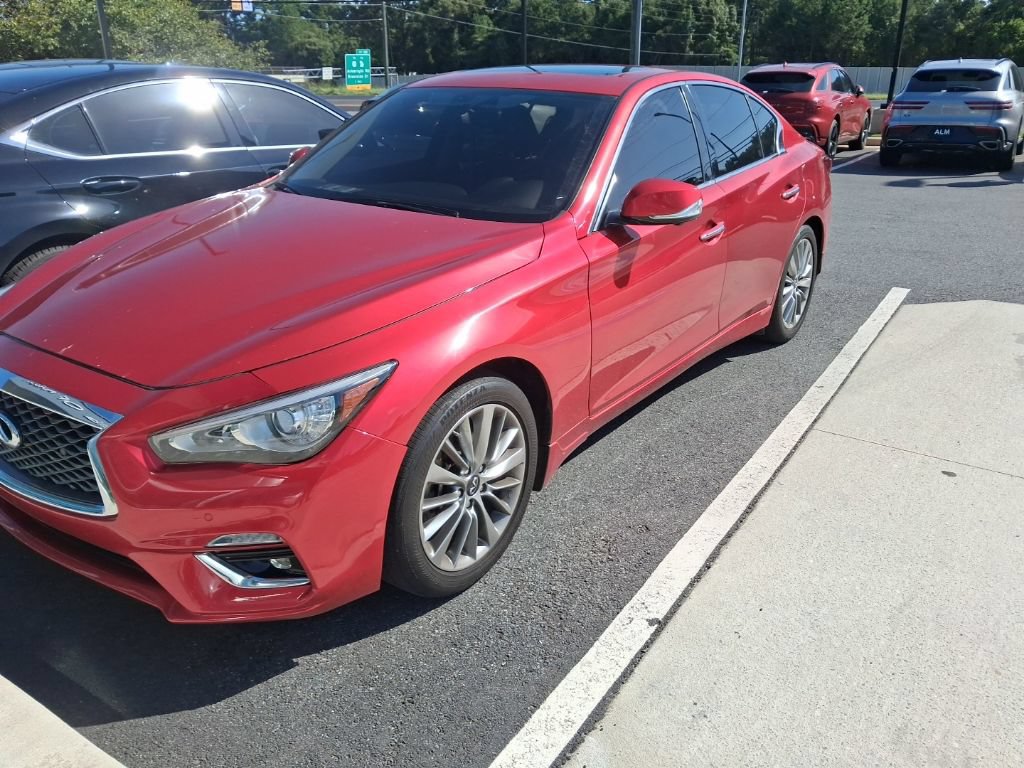 Used 2023 INFINITI Q50 Luxe w/ Cargo Package