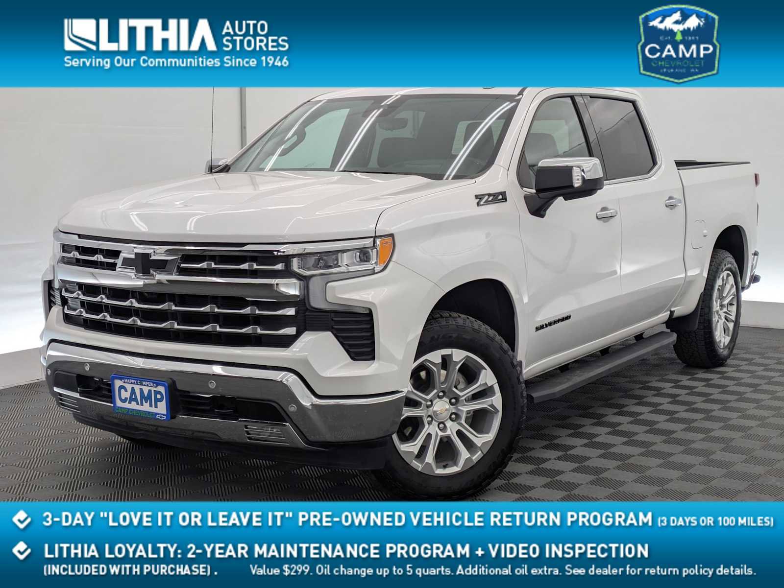 Used 2023 Chevrolet Silverado 1500 LTZ w/ LTZ Premium Package AWD/4WD image 1