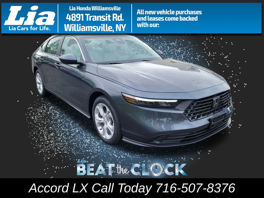 New 2025 Honda Accord LX