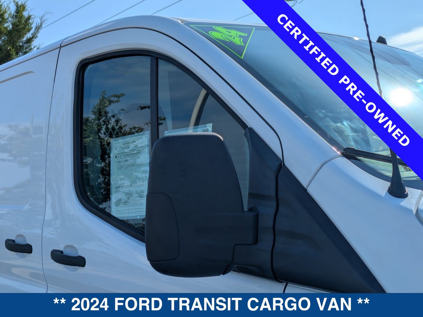 Certified 2024 Ford Transit 350 Low Roof w/ Load Area Protection Package RWD image 11