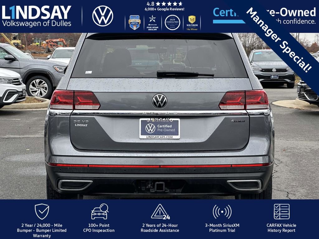 Certified 2023 Volkswagen Atlas SE w/ Panoramic Sunroof Package image 6