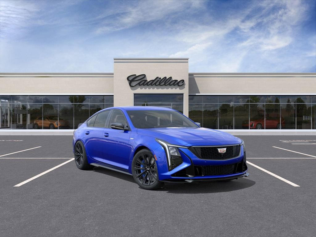 New 2026 Cadillac CT5 V Blackwing w/ Deep Ocean Appearance Package RWD image 1
