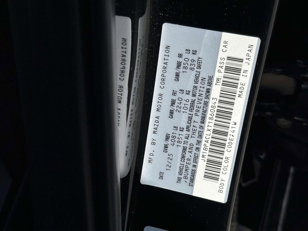 New 2026 MAZDA MAZDA3 2.5 S Sedan w/ Preferred Pkg image 29