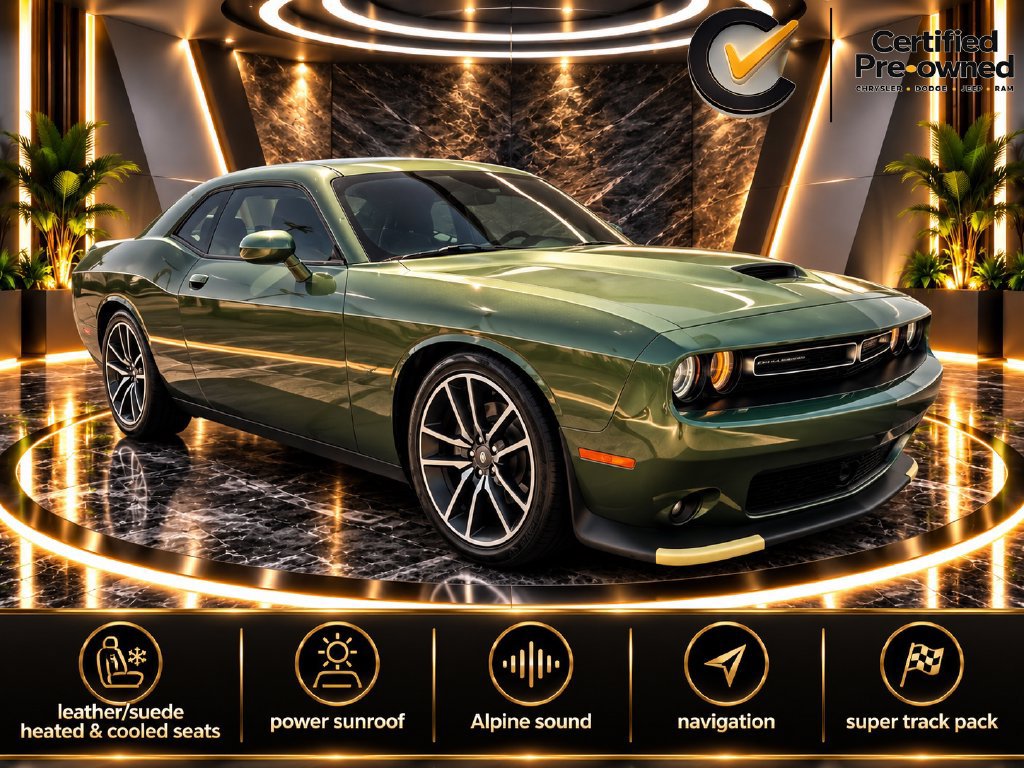Certified 2023 Dodge Challenger GT w/ Plus Package RWD 360° Tour
