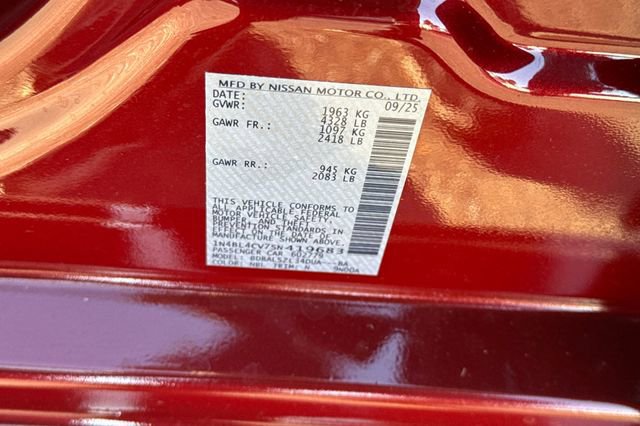 New 2025 Nissan Altima 2.5 SR image 26