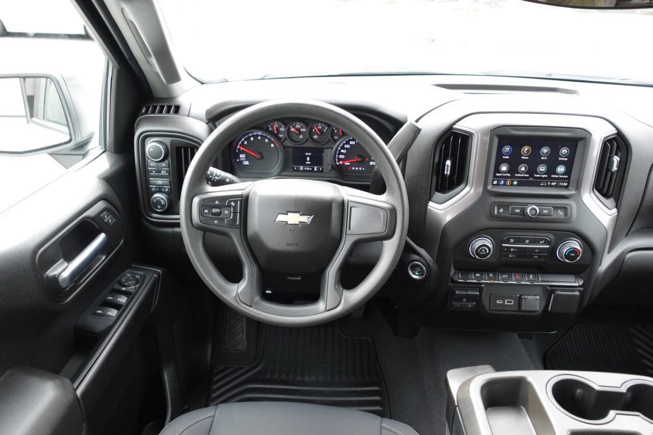 Used 2023 Chevrolet Silverado 1500 Custom w/ LPO, Dark Essentials Package AWD/4WD image 38