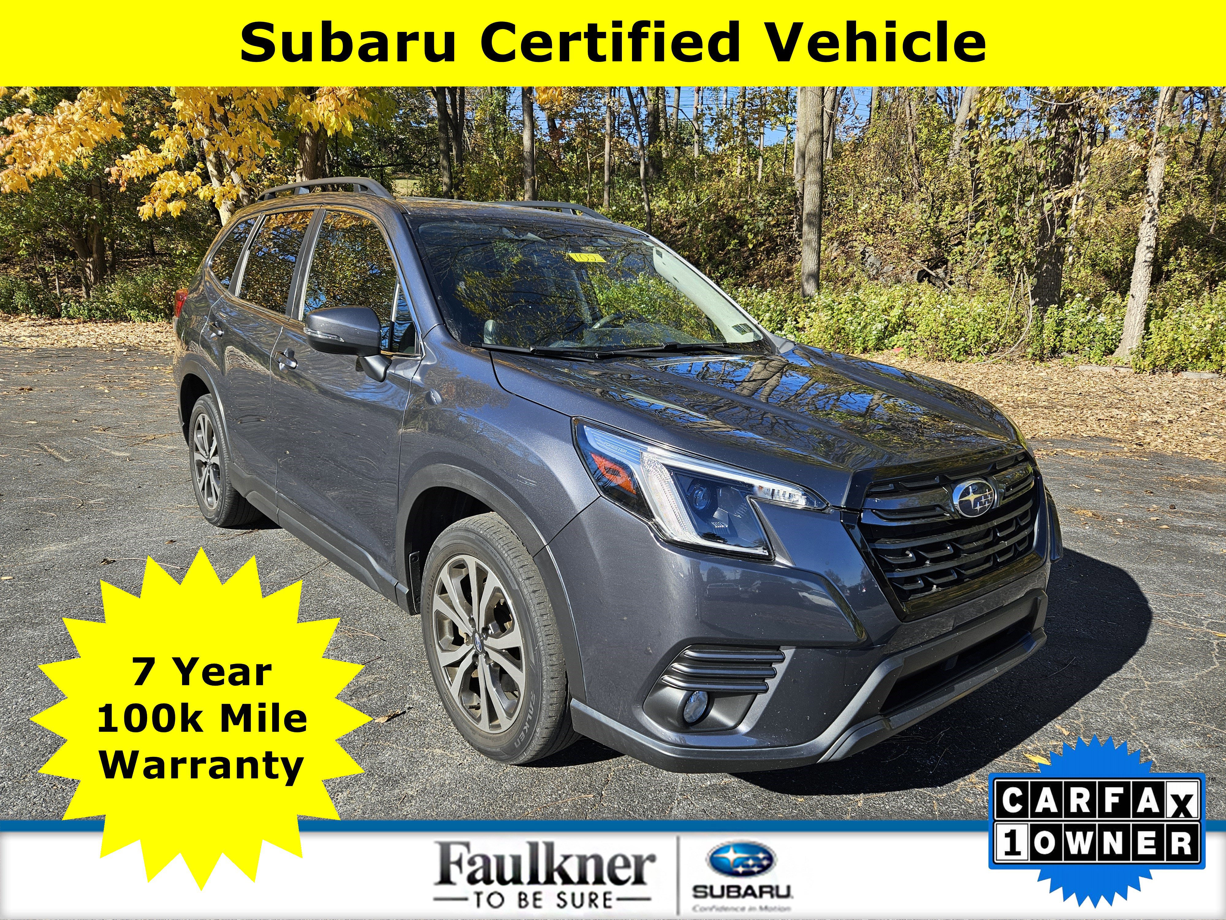 Certified 2022 Subaru Forester Limited w/ Popular Package #3