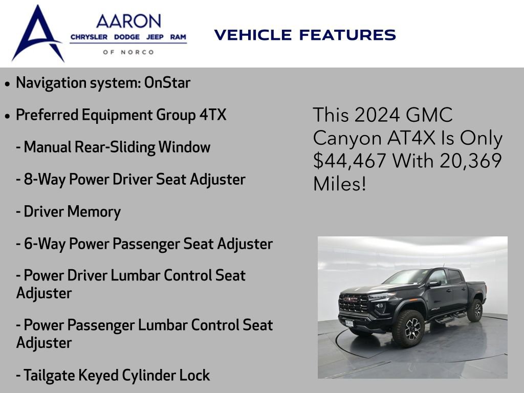 Used 2024 GMC Canyon AT4X image 4