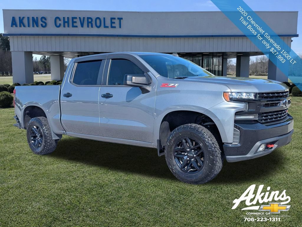 Used 2020 Chevrolet Silverado 1500 LT Trail Boss AWD/4WD image 2