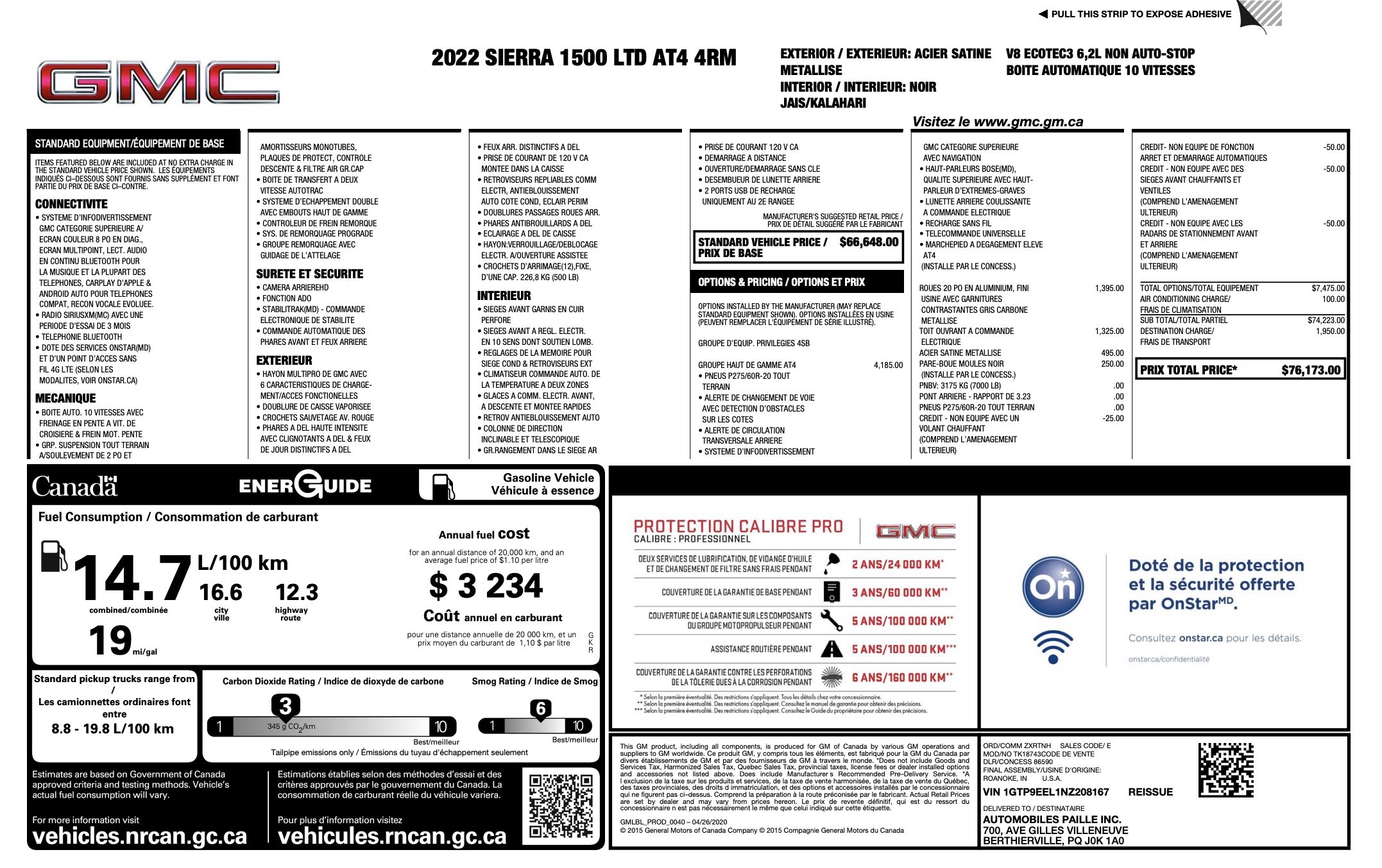 Used 2022 GMC Sierra 1500 AT4 image 6