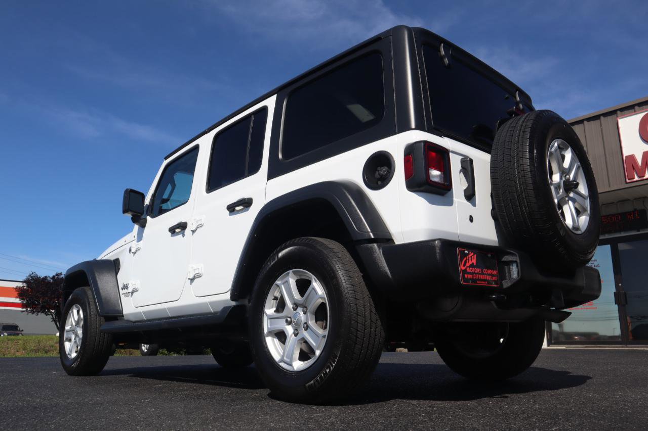 Used 2018 Jeep Wrangler Unlimited Sport S AWD/4WD image 19