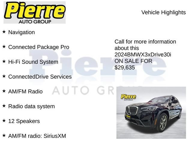 Used 2024 BMW X3 xDrive30i AWD/4WD image 7