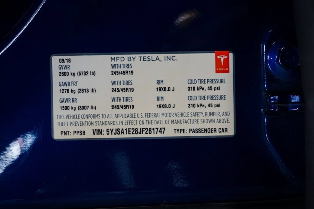Used 2018 Tesla Model S AWD image 19