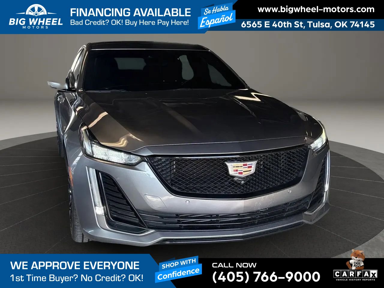 Used 2020 Cadillac CT5 Premium Luxury w/ Parking Package AWD/4WD image 1
