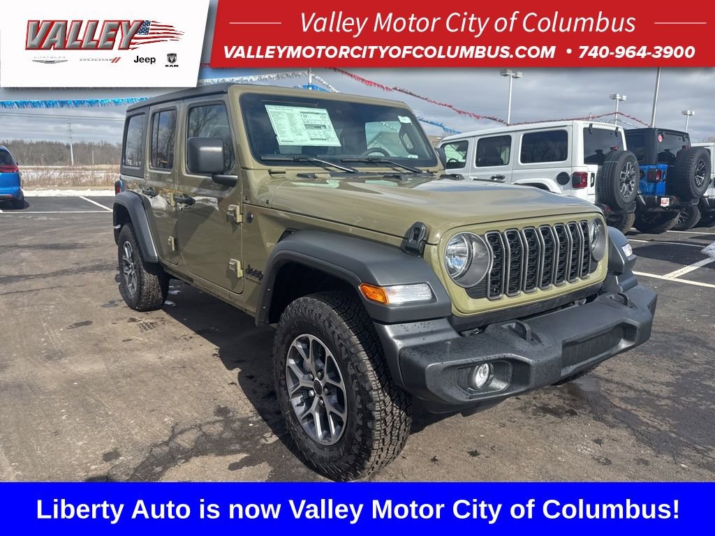 New 2025 Jeep Wrangler Sport S