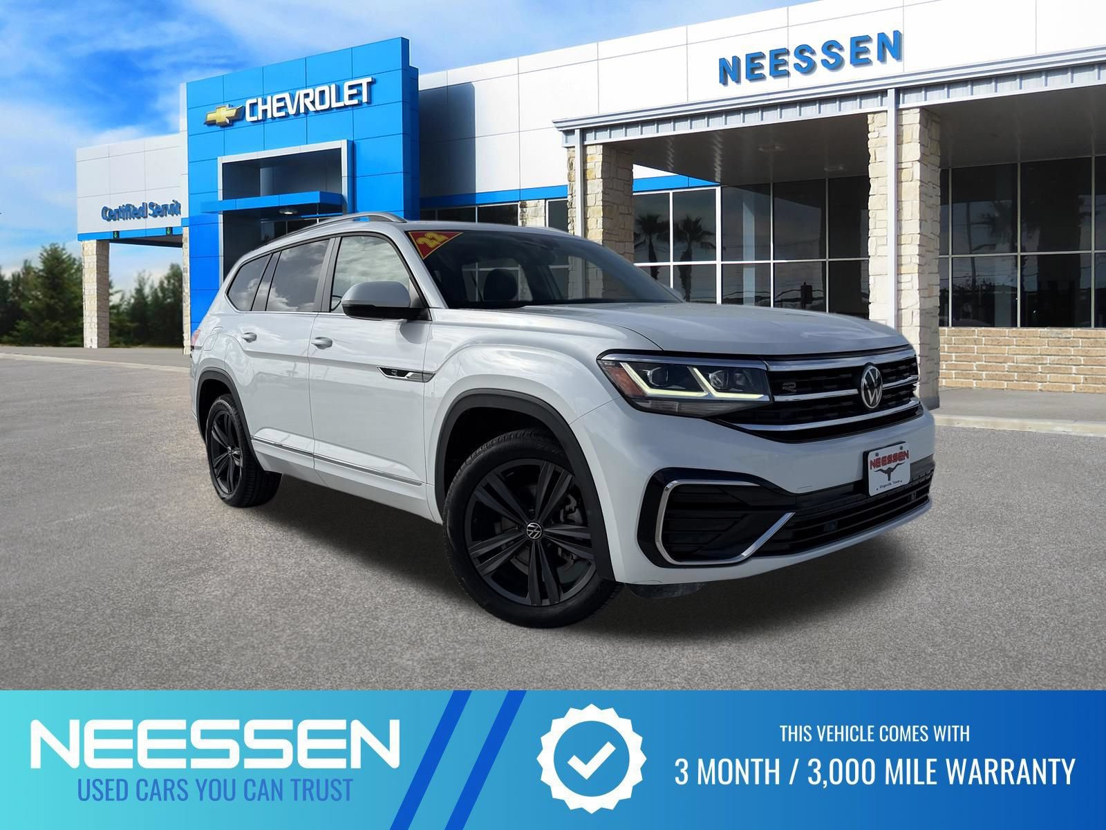 Used 2022 Volkswagen Atlas SEL R-Line