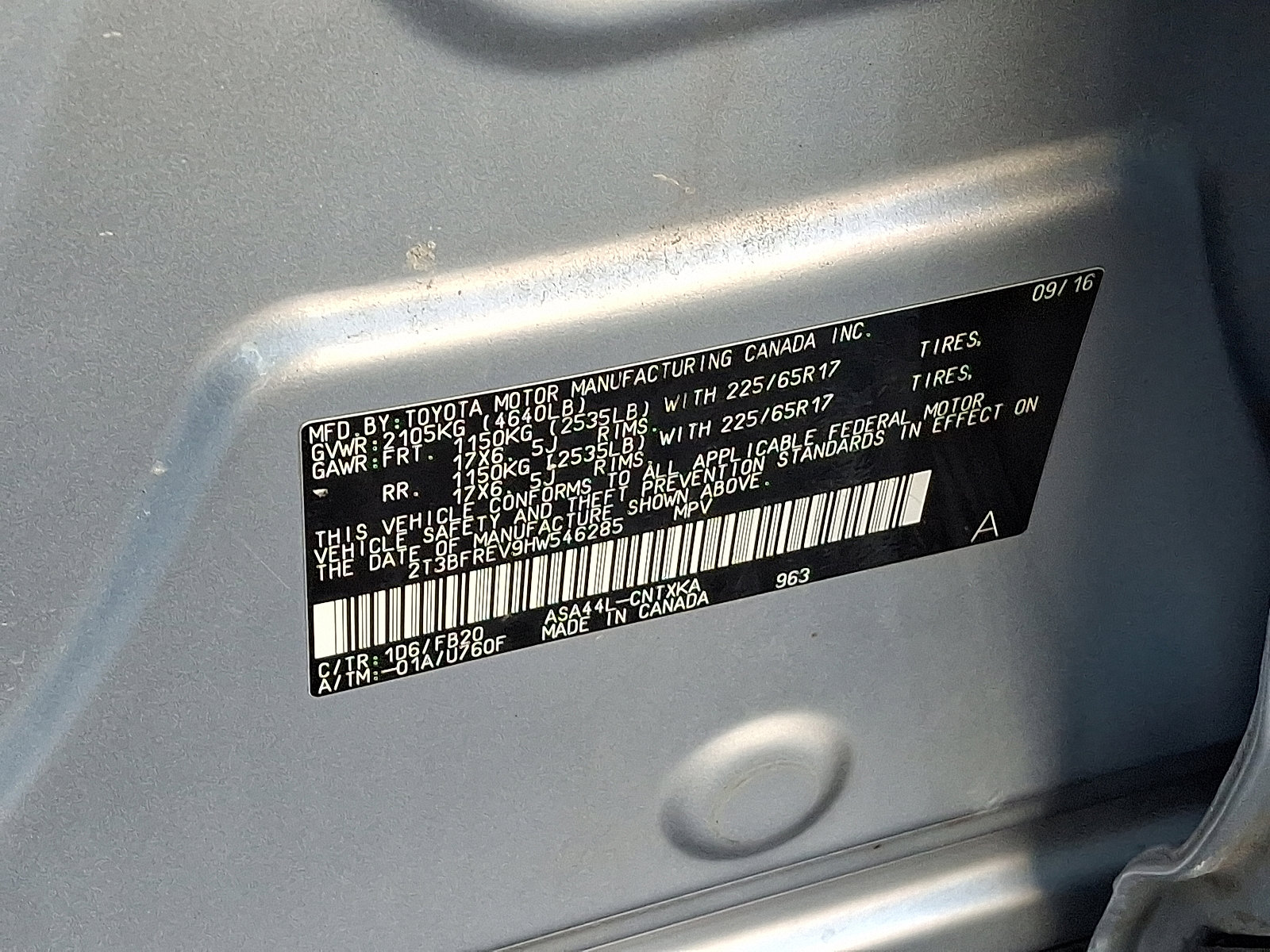 Used 2017 Toyota RAV4 LE image 27