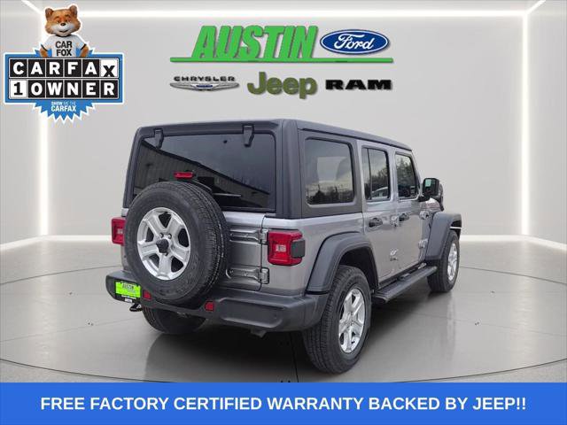 Certified 2018 Jeep Wrangler Unlimited Sport S image 5