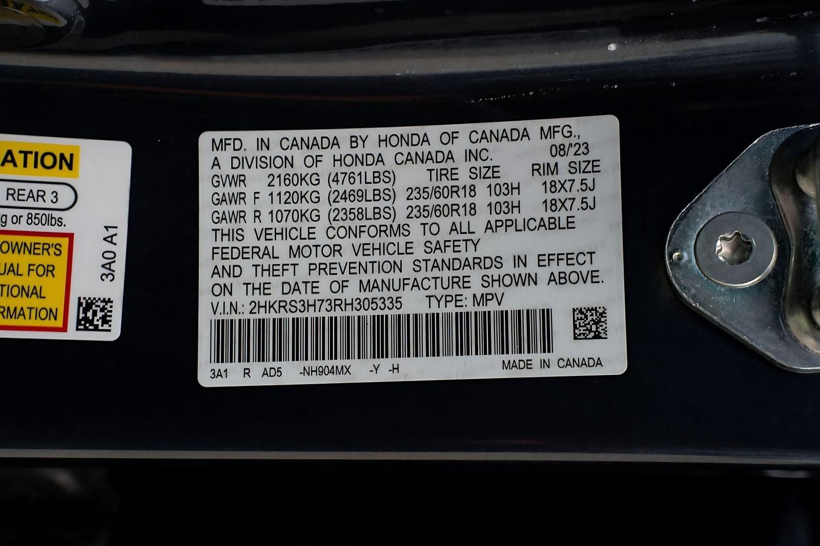 Certified 2024 Honda CR-V EX-L image 38