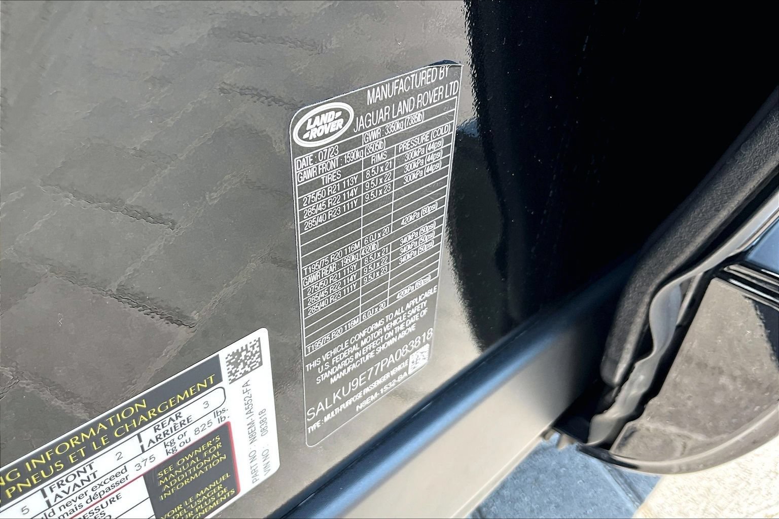 Certified 2023 Land Rover Range Rover SV AWD/4WD image 34