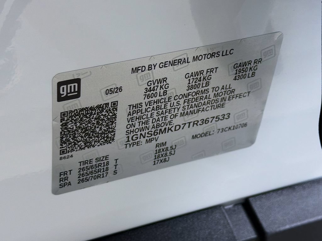 New 2026 Chevrolet Tahoe LS AWD/4WD image 28
