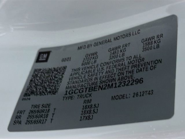 Certified 2021 Chevrolet Colorado W/T w/ Custom Special Edition image 29