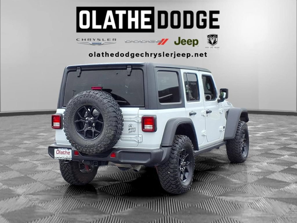 Certified 2025 Jeep Wrangler Unlimited Sport AWD/4WD image 27