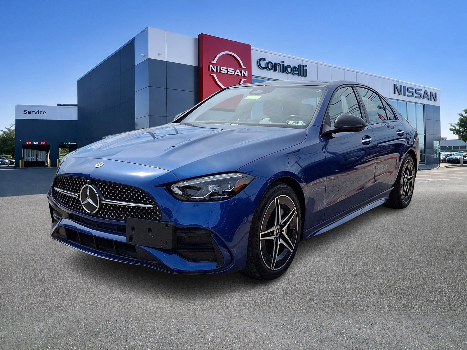 Used 2023 Mercedes-Benz C 300 4MATIC Sedan w/ AMG Line w/ Night Package image 3