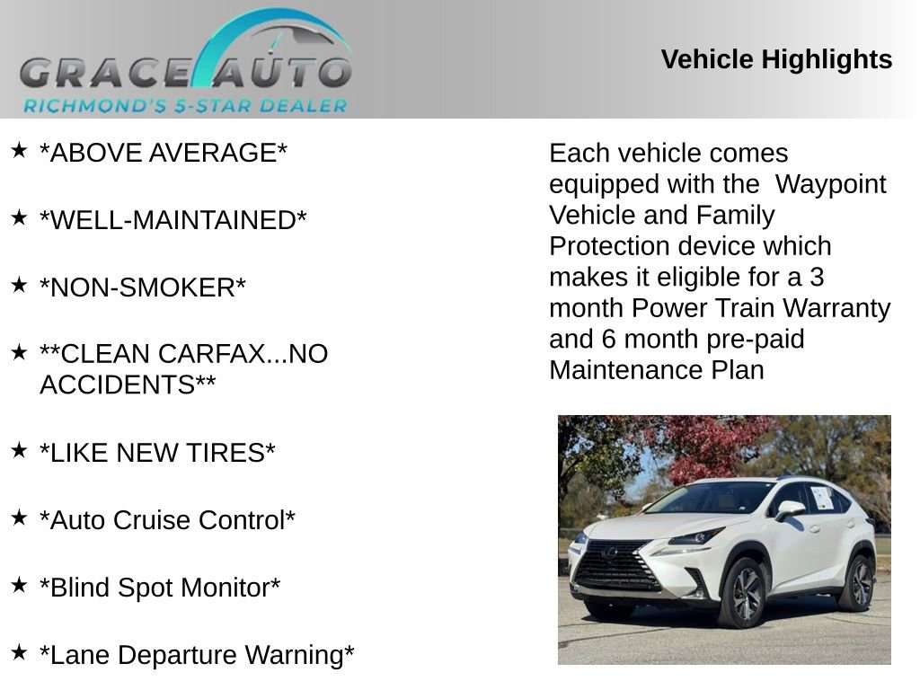 Used 2021 Lexus NX 300 FWD w/ Premium Package image 2