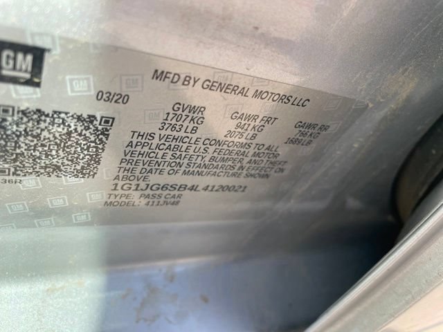 Used 2020 Chevrolet Sonic LT FWD image 6