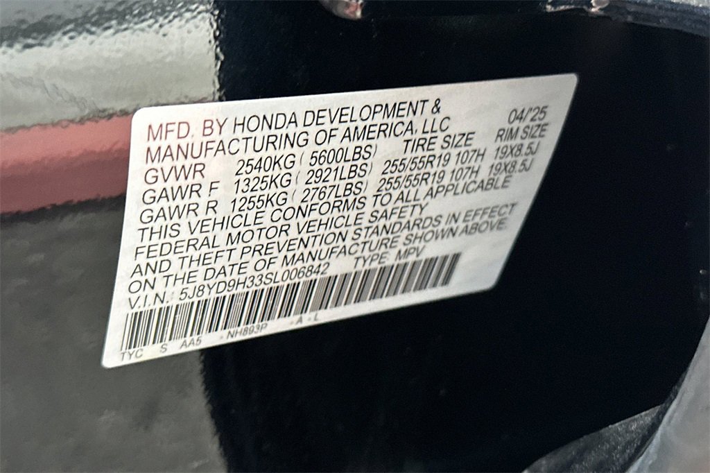 Certified 2025 Acura MDX FWD image 31