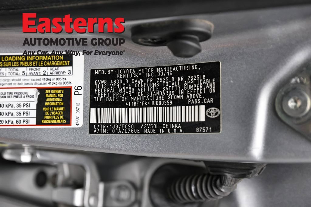 Used 2017 Toyota Camry LE FWD image 33