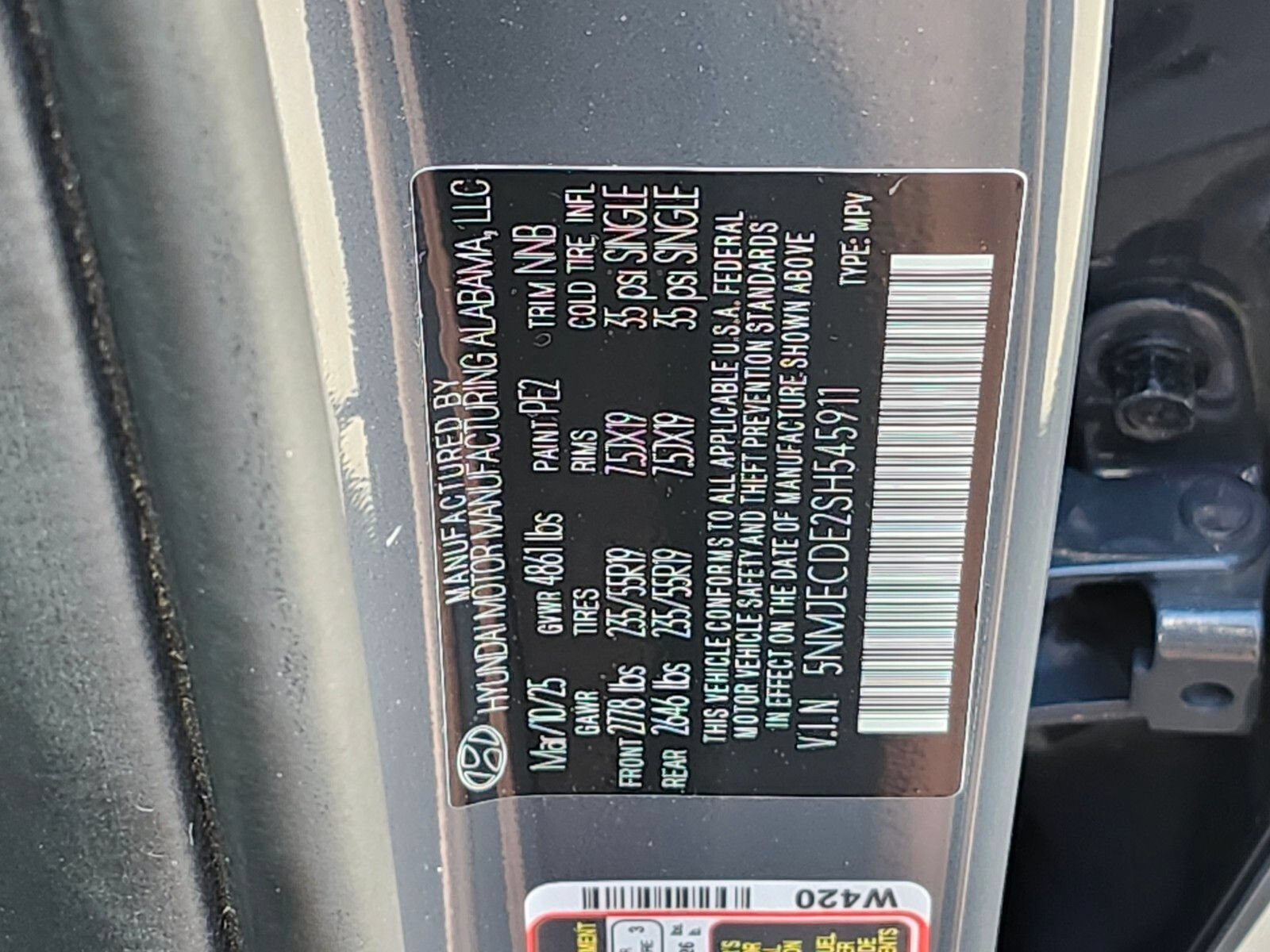 Used 2025 Hyundai Tucson Limited AWD/4WD image 36
