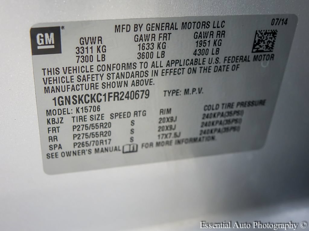 Used 2015 Chevrolet Tahoe LTZ AWD/4WD image 31
