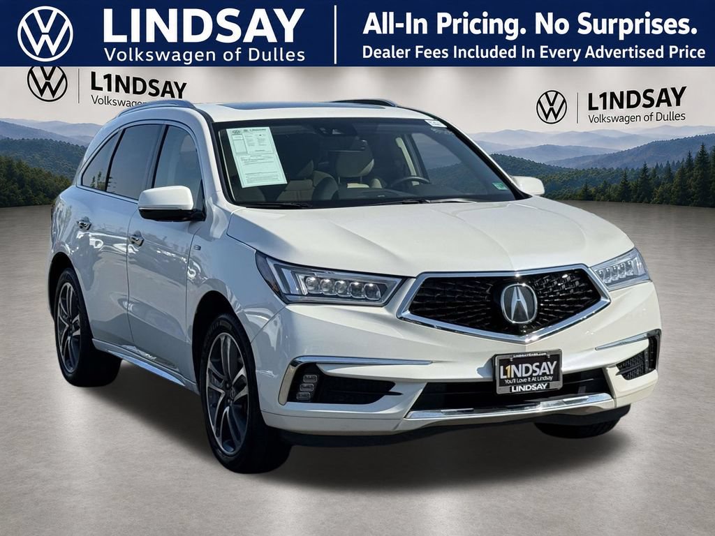 Used 2019 Acura MDX Sport Hybrid w/ Advance Pkg AWD/4WD image 1