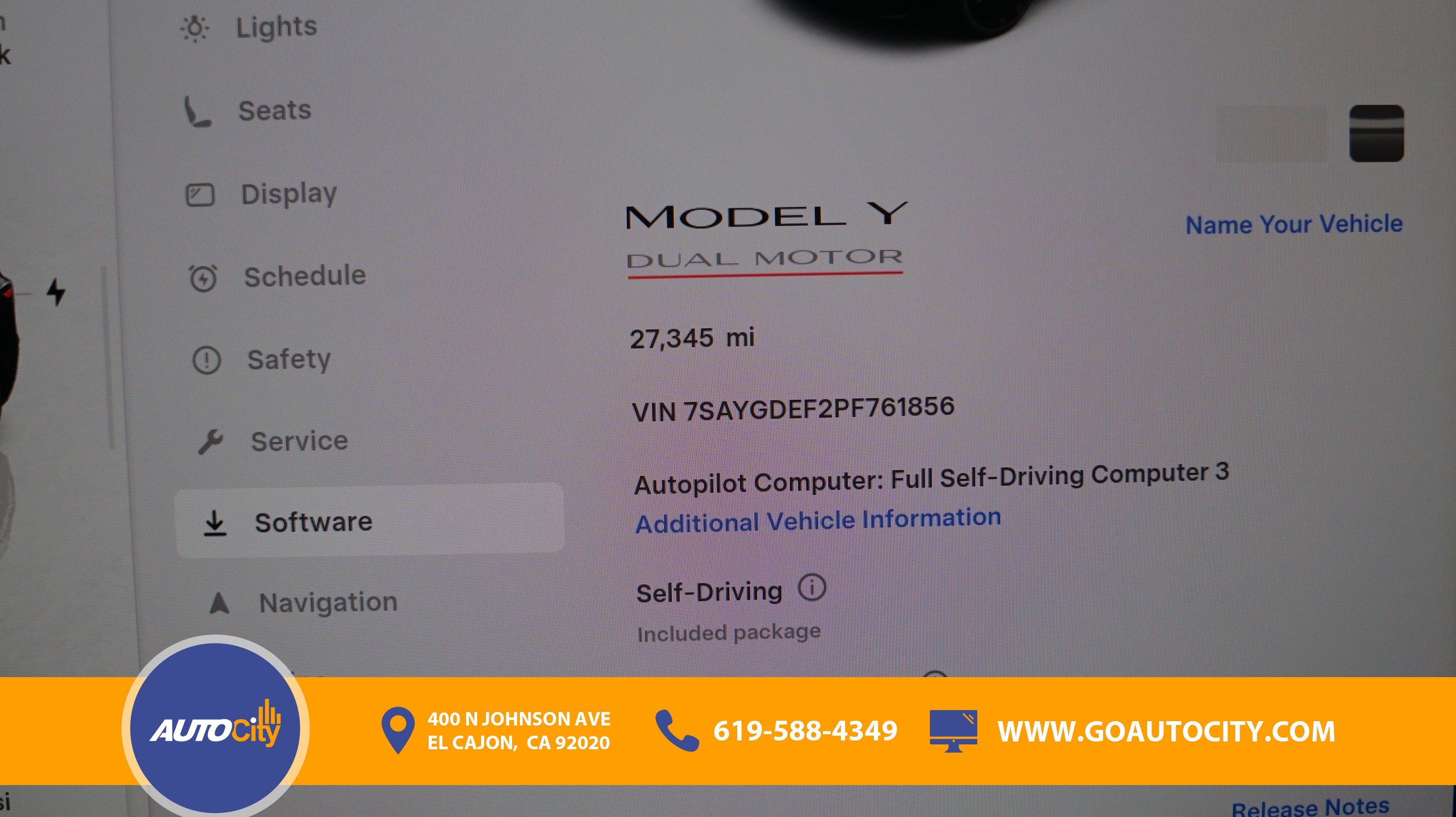 Used 2023 Tesla Model Y Performance AWD/4WD image 3