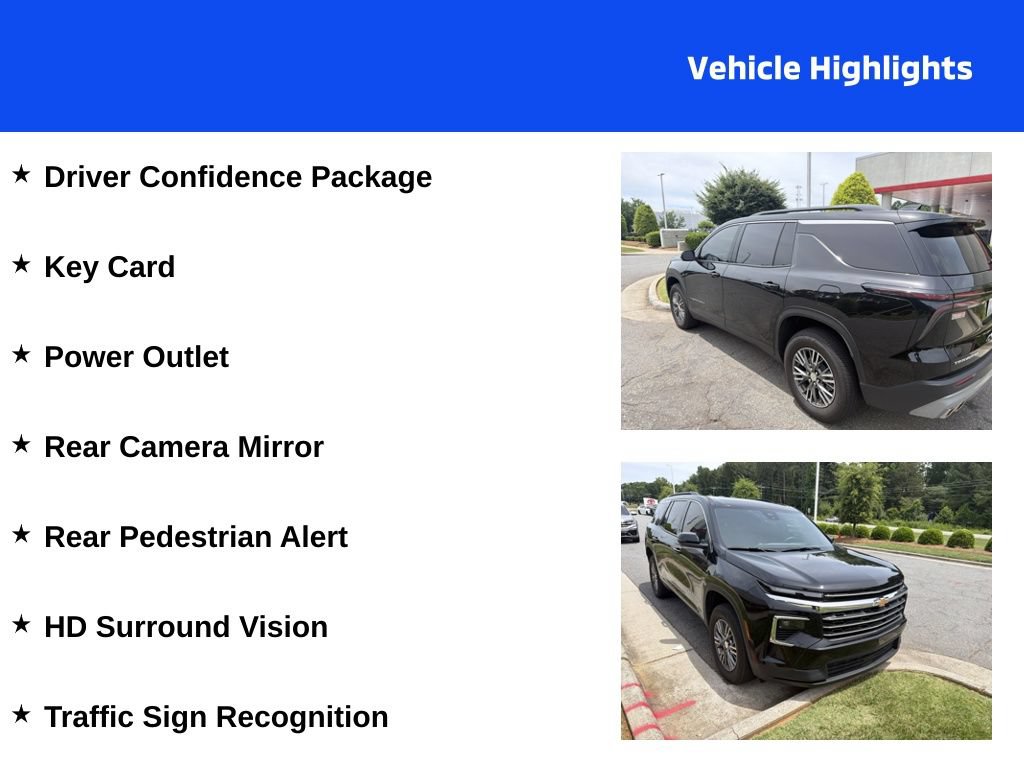 Used 2026 Chevrolet Traverse LT w/ Driver Confidence Package FWD image 4