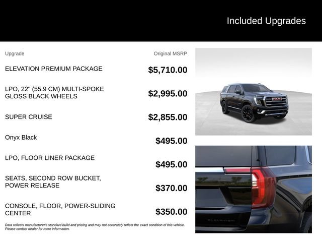 New 2026 GMC Yukon Elevation w/ Elevation Premium Package AWD/4WD image 5