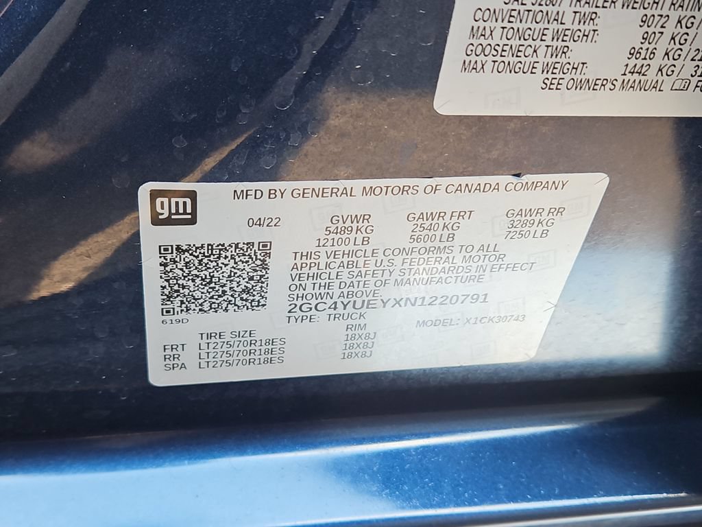 Used 2022 Chevrolet Silverado 3500 LTZ w/ Safety Package AWD/4WD image 30