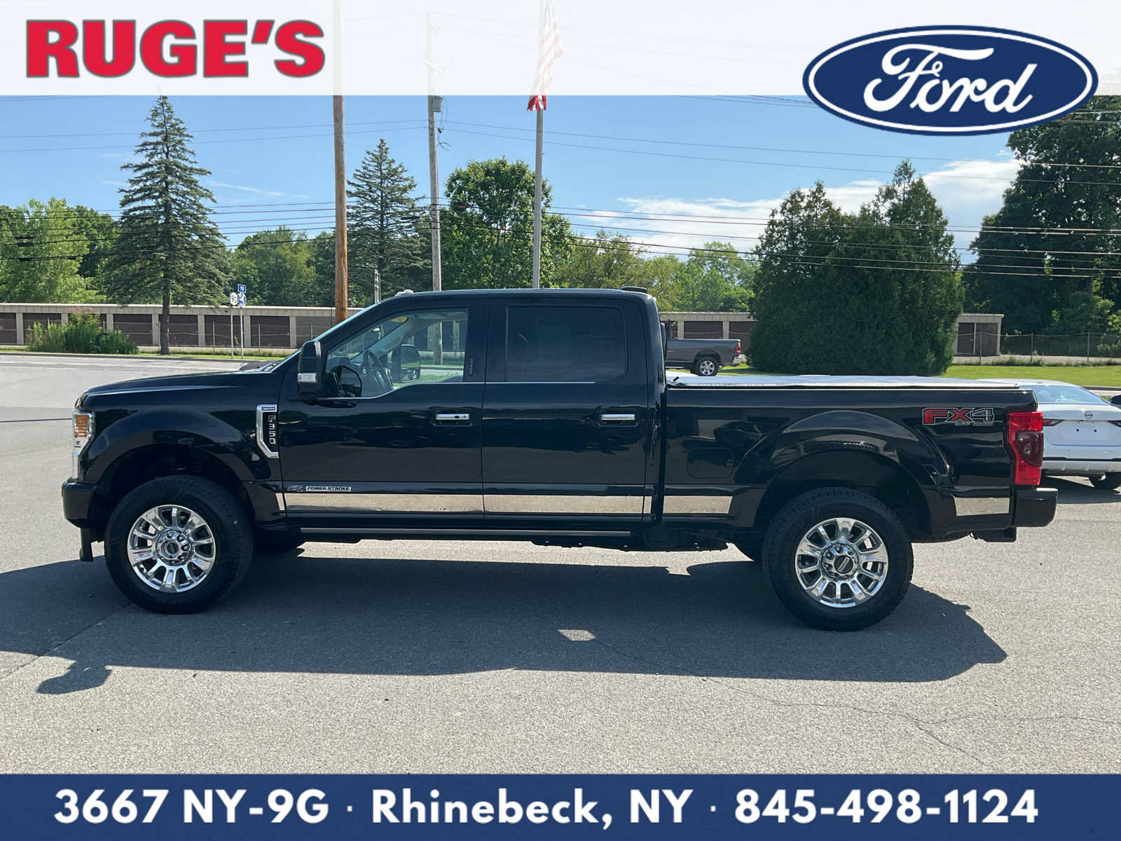 Used 2021 Ford F350 Limited w/ FX4 Off-Road Package AWD/4WD image 7